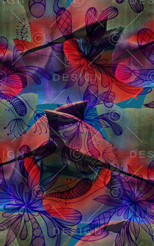 线条印花华亿平台图片