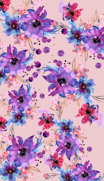 小碎花印花华亿平台图片