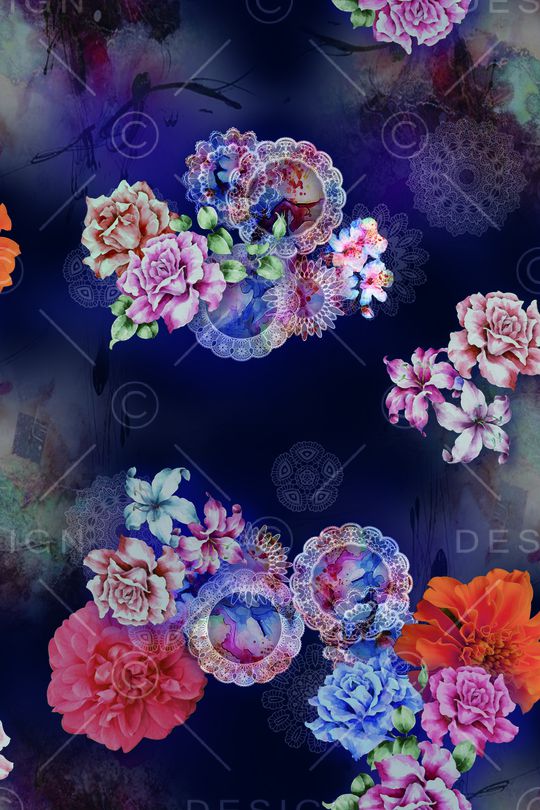 民族风印花华亿平台图片