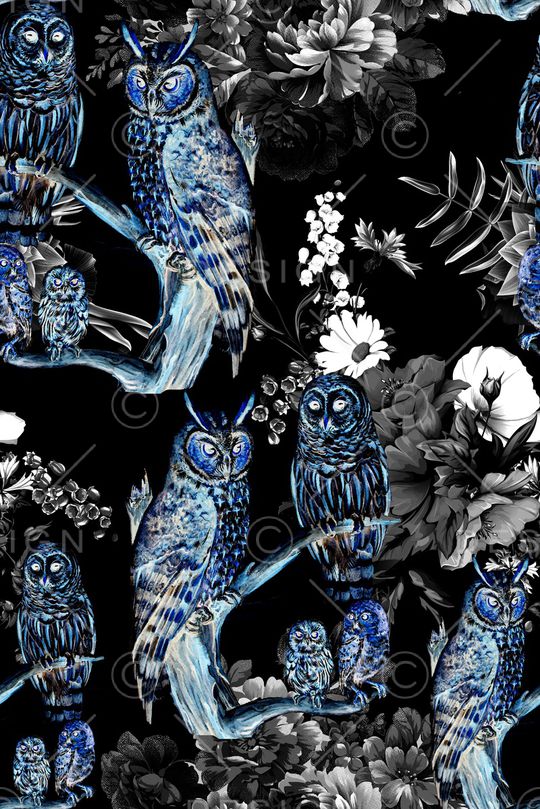 动物花卉印花华亿平台图片