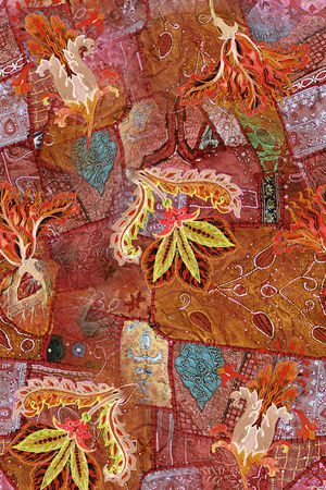 民族风印花华亿平台图片