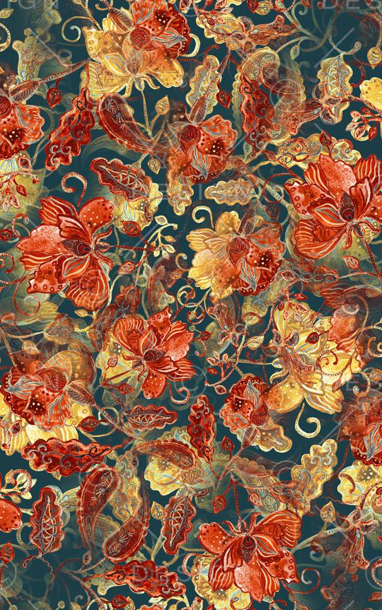 民族风印花华亿平台图片