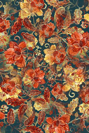 民族风印花华亿平台图片