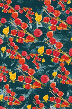 中国风印花华亿平台图片