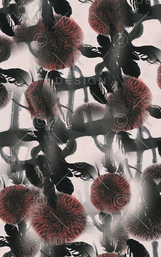 中国风印花华亿平台图片