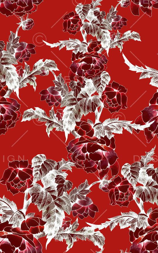 中国风印花华亿平台图片