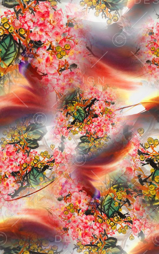 肌理印花华亿平台图片