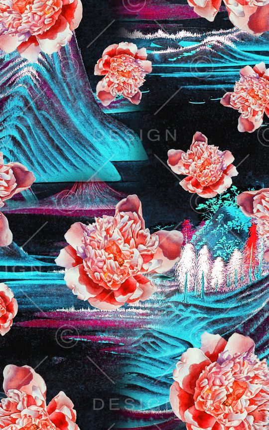 肌理印花华亿平台图片