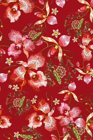 民族风印花华亿平台图片