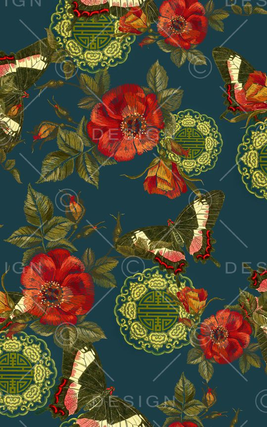 民族风印花华亿平台图片