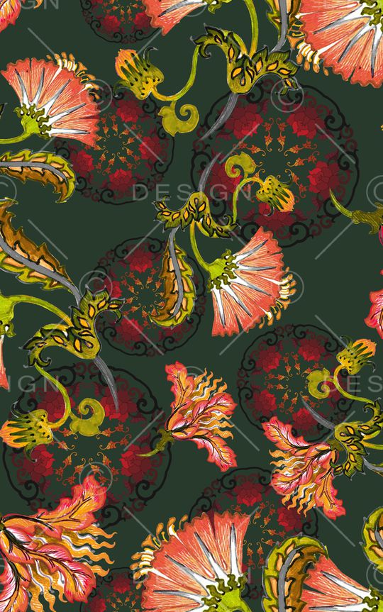 民族风印花华亿平台图片