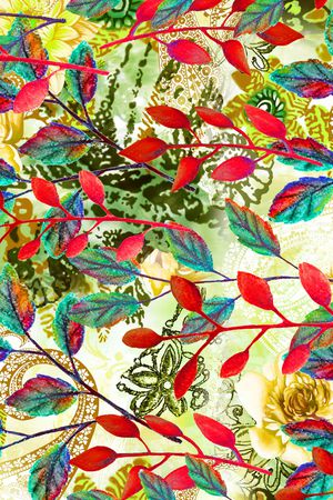 小碎花印花华亿平台图片