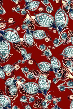 民族风印花华亿平台图片