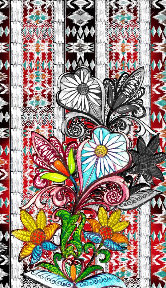 波西米亚印花华亿平台图片