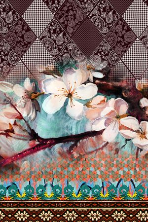 民族风印花华亿平台图片