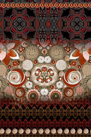 民族风印花华亿平台图片