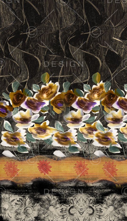 波西米亚印花华亿平台图片