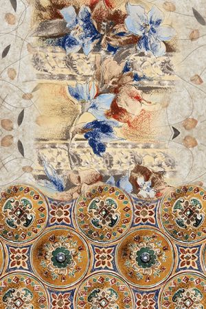 波西米亚印花华亿平台图片