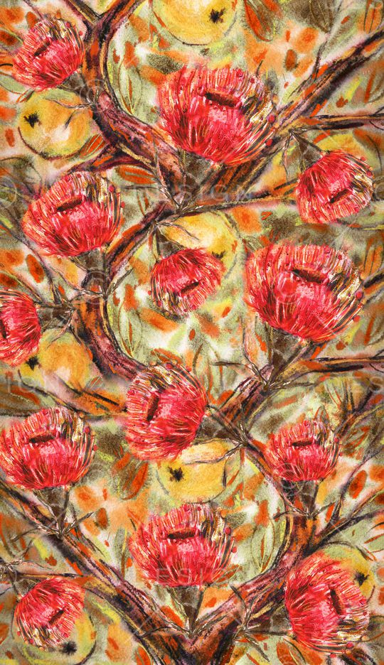 植物印花华亿平台图片