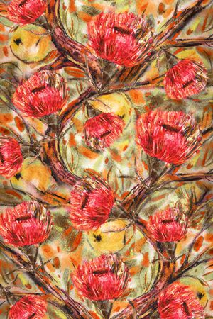 植物印花华亿平台图片