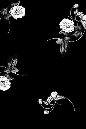 月季花印花华亿平台图片