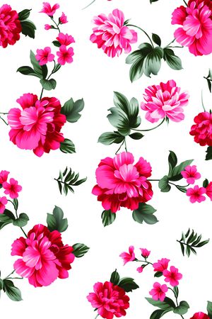 小碎花印花华亿平台图片