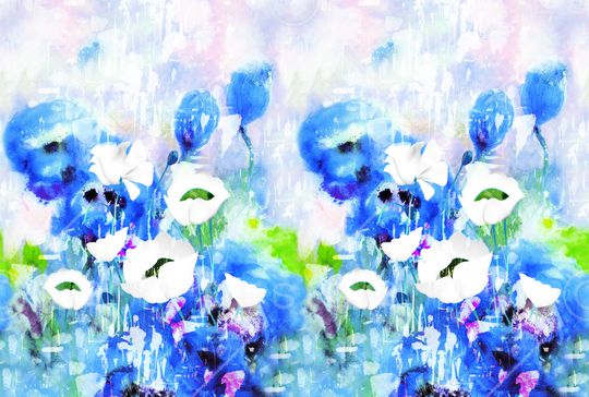 月季花印花华亿平台图片