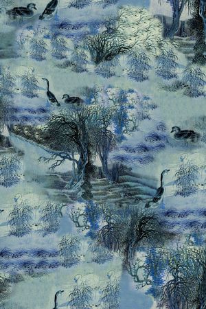 鸭子印花华亿平台图片