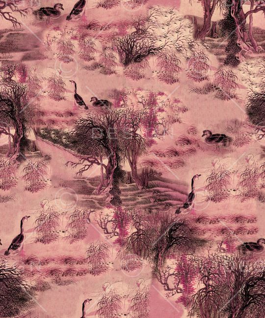 鸭子印花华亿平台图片