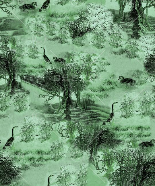 鸭子印花华亿平台图片