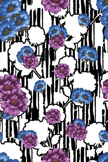 小碎花印花华亿平台图片