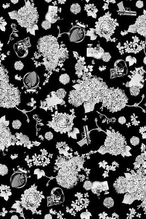 骷髅印花华亿平台图片