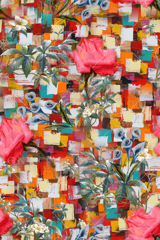 肌理印花华亿平台图片