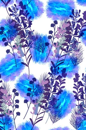 抽象印花华亿平台图片