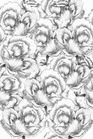 黑白华亿平台印花华亿平台图片