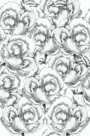 黑白华亿平台印花华亿平台图片