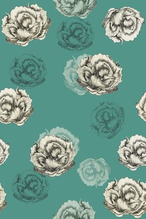 黑白华亿平台印花华亿平台图片