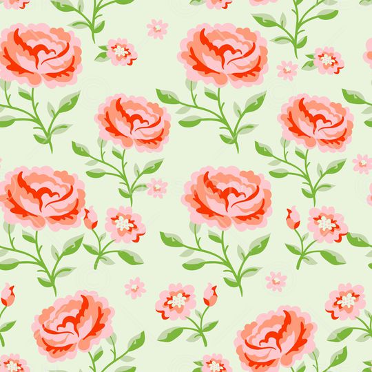 手绘花卉印花华亿平台图片