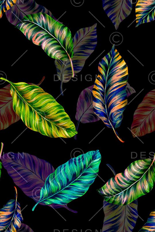 植物印花华亿平台图片