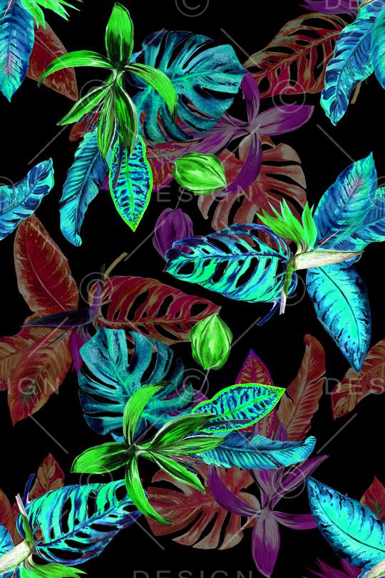 植物印花华亿平台图片