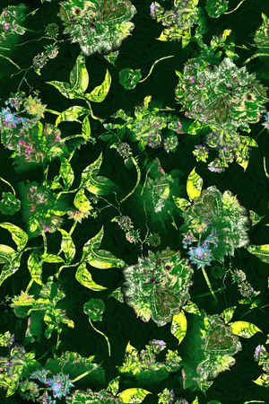 植物印花华亿平台图片