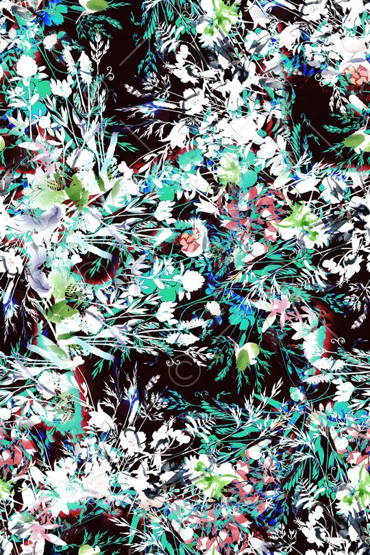 抽象印花华亿平台图片