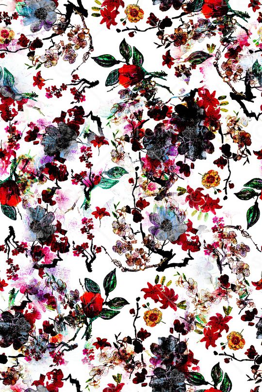 小碎花印花华亿平台图片