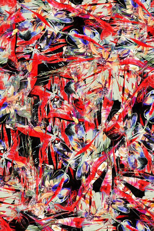 分形印花华亿平台图片