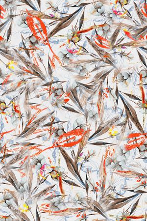 雪纺印花华亿平台图片