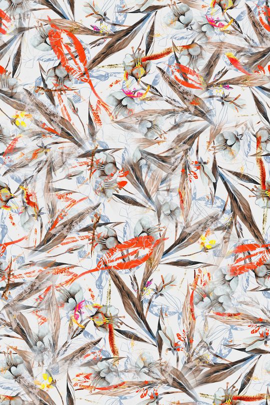 雪纺印花华亿平台图片