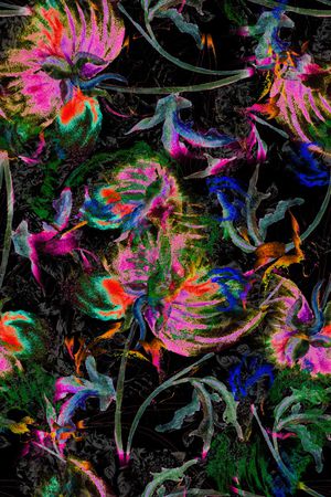 分形印花华亿平台图片