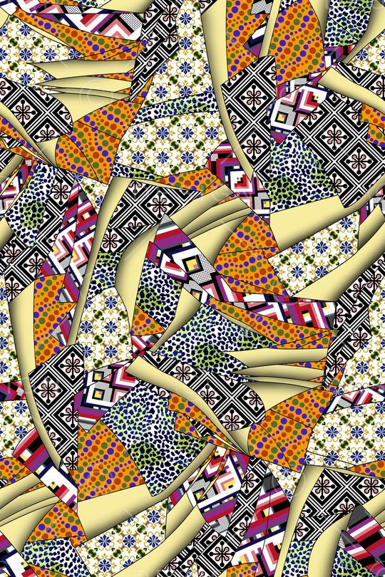 格子印花华亿平台图片