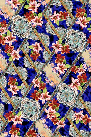 格子印花华亿平台图片