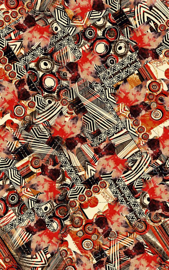 民族风印花华亿平台图片